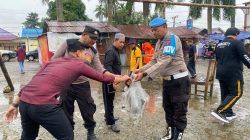 Sentuhan Hijau Bhayangkara, Polres Balangan Gelar Gerakan Bersih Sampah Serentak